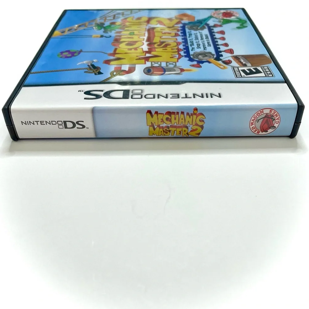 Nintendo DS Lite Mechanic Master 2 GameBuilding Engineer Problem Solve Math Fun